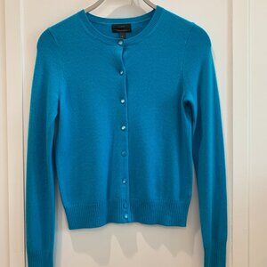 Vintage J. Crew Cashmere Cardigan blue S